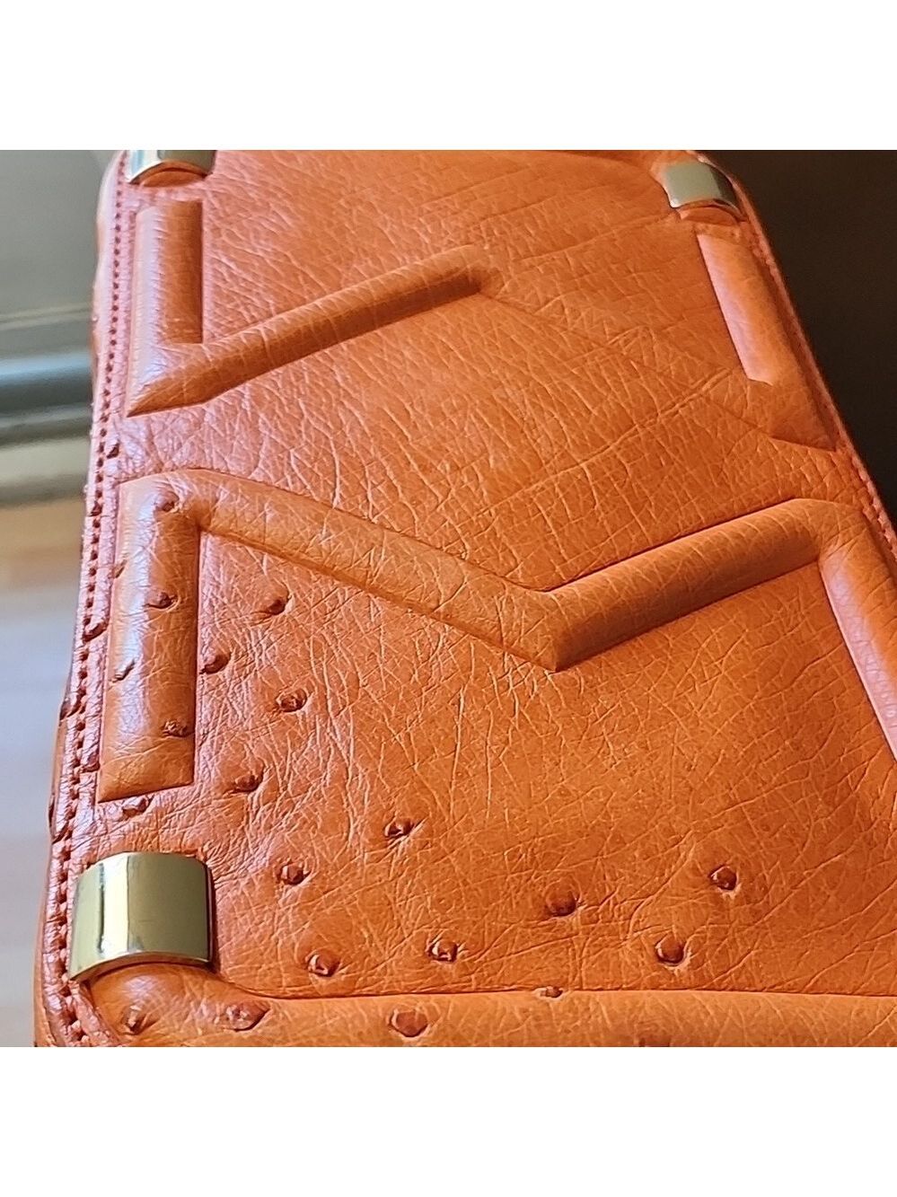 MaxMara Exotic Ostrich Made in Italy - Picture 12 of 16